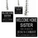 Welcome Home Elder/Sister Missionary Hanging Swirl Decorations | 3 ct Sister