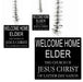 Welcome Home Elder/Sister Missionary Hanging Swirl Decorations | 3 ct Elder