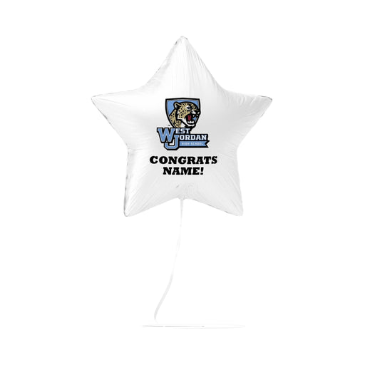 West Jordan High School Custom Congrats Balloon 17" | 1ct (4ct Min)