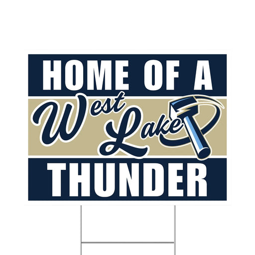 Westlake High School Spirit Yard Sign 24" x 18" | 1 ct