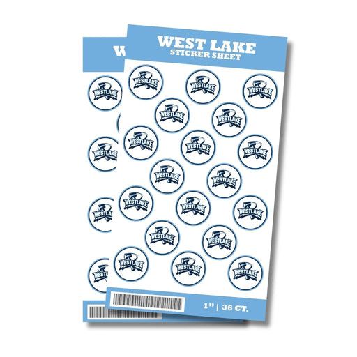 Westlake High School Sticker Seal 1" | 36 ct