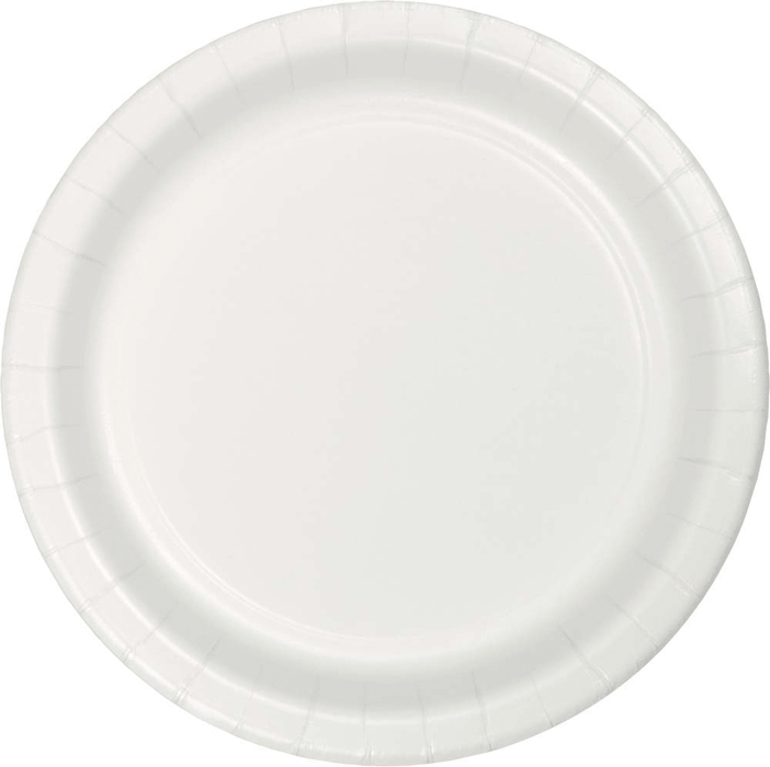 White Banquet Plates | 20ct - Zurchers