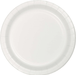 White Banquet Plates | 20ct - Zurchers