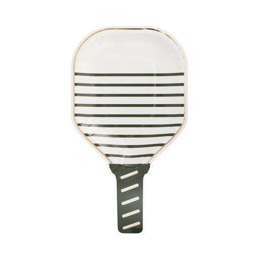 White Paddle Shaped Paper Plate 10" | 8 ct