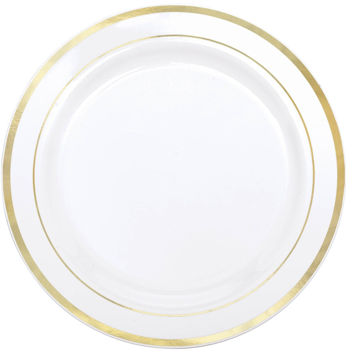 White Lunch Paper Plates 8.5'' | 50ct