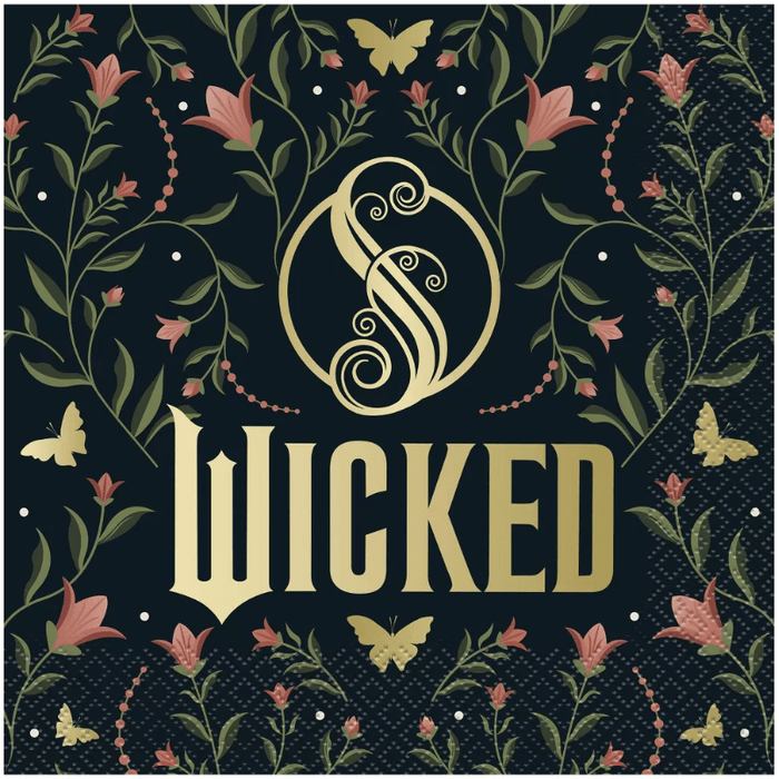 16ct Wicked Lunch Napkins - party supplies
