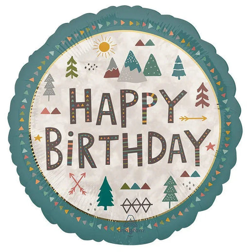 Wilderness Birthday SuperShape Balloon 28" | 1ct