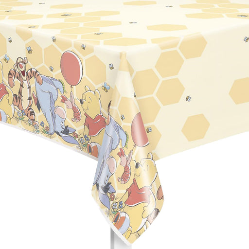 Winnie The Pooh Plastic Tablecover 54"x84" | 1ct