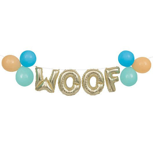 Woof Latex & Foil Letter Banner Kit | 1ct