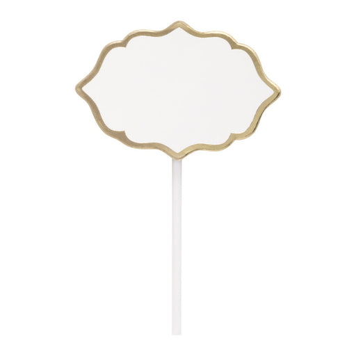 Write On Food Picks Gold | 10ct