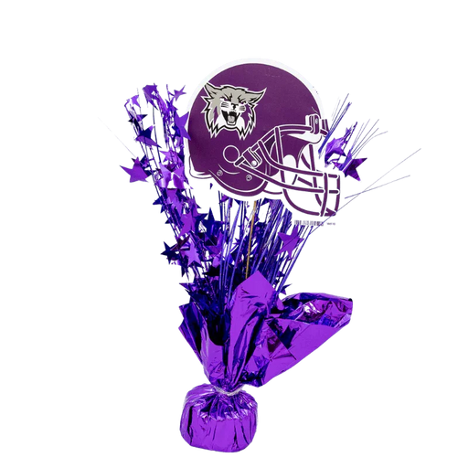 WSU Football Helmet Centerpiece Spray 14" | 1 ct