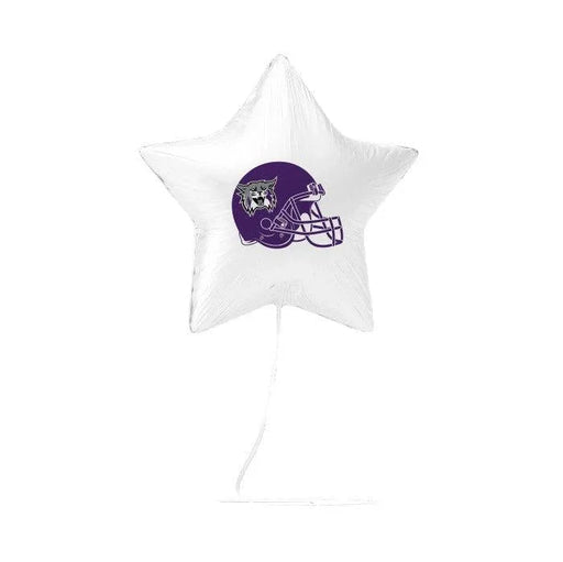 Weber State Football Helmet Mylar Balloon 17