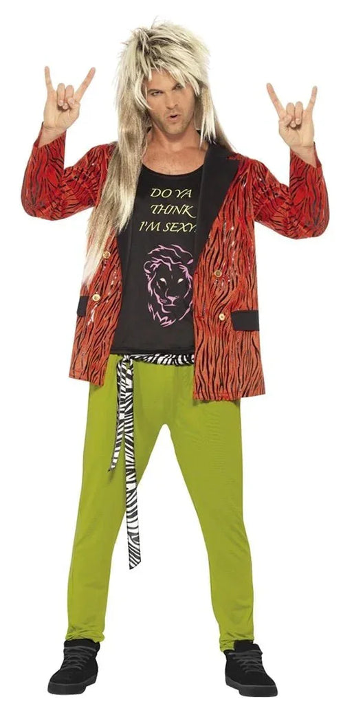 80s Rockstar Costume XL | 1ct