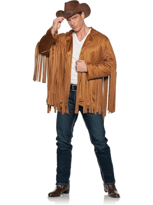 Men's Western Fringe Jacket XXL | 1ct