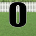 Yard Card Black Number/Symbol 21.5" | 1ct - Zurchers
