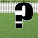 Yard Card Black Number/Symbol 21.5" | 1ct - Zurchers