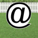 Yard Card Black Number/Symbol 21.5" | 1ct - Zurchers