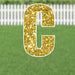 Yard Card Gold Letter 21.5" | 1ct - Zurchers