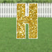 Yard Card Gold Letter 21.5" | 1ct - Zurchers