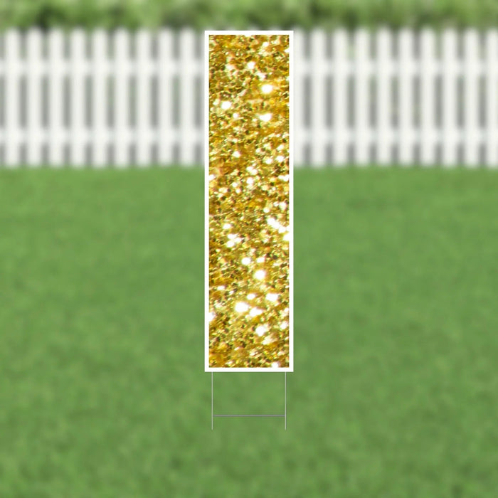 Yard Card Gold Letter 21.5" | 1ct - Zurchers