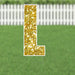 Yard Card Gold Letter 21.5" | 1ct - Zurchers
