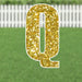 Yard Card Gold Letter 21.5" | 1ct - Zurchers