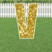 Yard Card Gold Letter 21.5" | 1ct - Zurchers