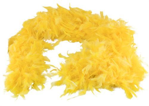 Yellow Feather Boa 72in | 1ct