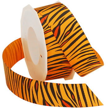 Orange Tiger Grosgrain Ribbon .875 | 5yds