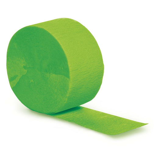 2 Green Crepe Paper 81FT Party Streamer Wedding Birthday Baby Shower 