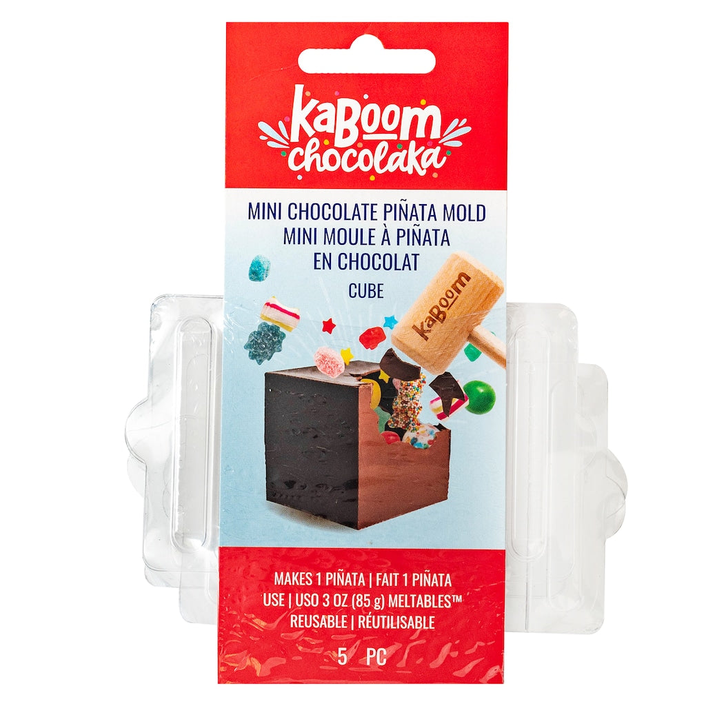 KaBoom Chocolaka Geometric Heart Chocolate Piñata Mold