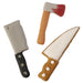 Halloween Icing Decorations Knife Ax Cleaver 12ct