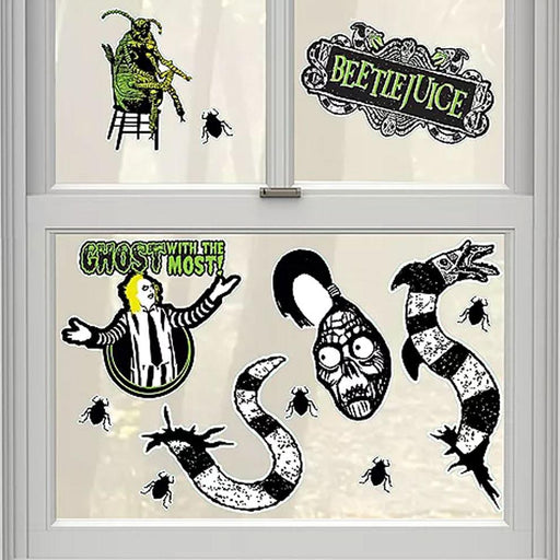 Beetlejuice Vinyl Decals 12pc