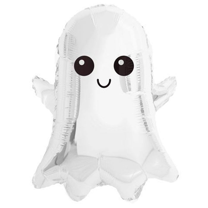 Boo la la Ghost Supershape Mylar Balloon 24in