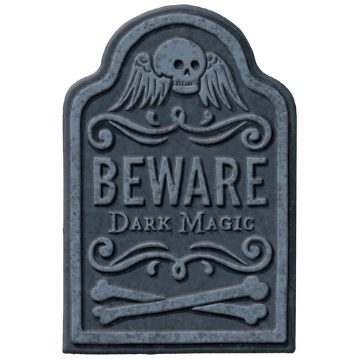 Halloween Beware Dark Magic Tombstone