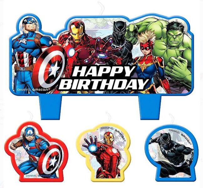AVENGERS THEME CUPCAKE TOPPER PACK OF 10 CUPCAKE TOPPERS