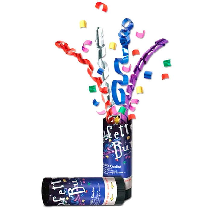 New Year's Confetti Bursts Multi-Color, 4" | 1 ct