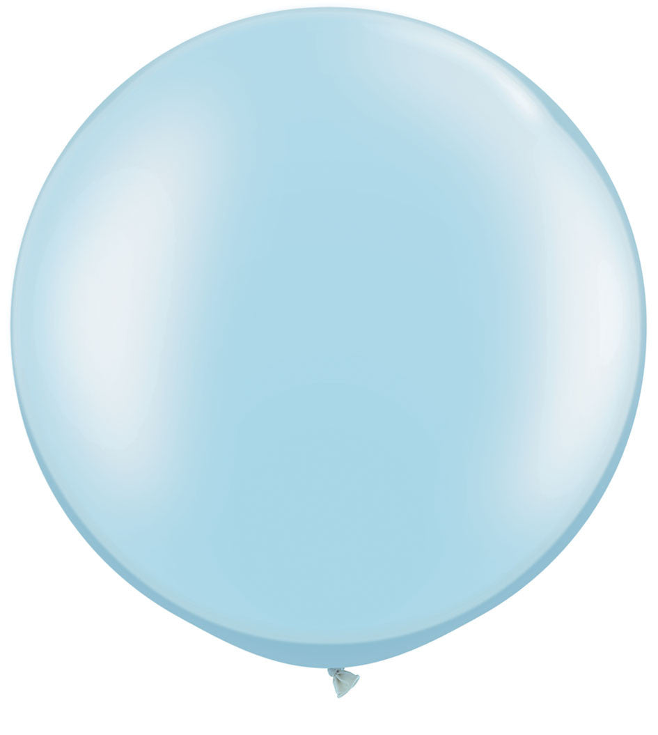 Pastel Blue Latex Balloon, 36'' | 2 ct — Zurchers