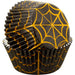 Halloween Gold Foil Spider Web Standard Cupcake Liners 24ct