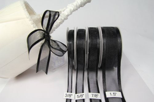 3/8 Satin Printed Ribbon By The Roll