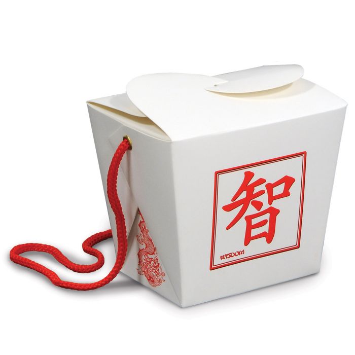 Asian Favor Boxes Pint | 6ct