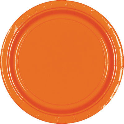 Orange Peel Dinner Paper Plates 10 | 20ct