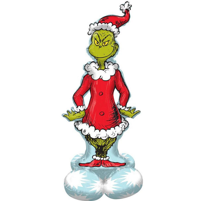 Christmas The Grinch Airloonz Balloon Uninflated 59" | 1 ct