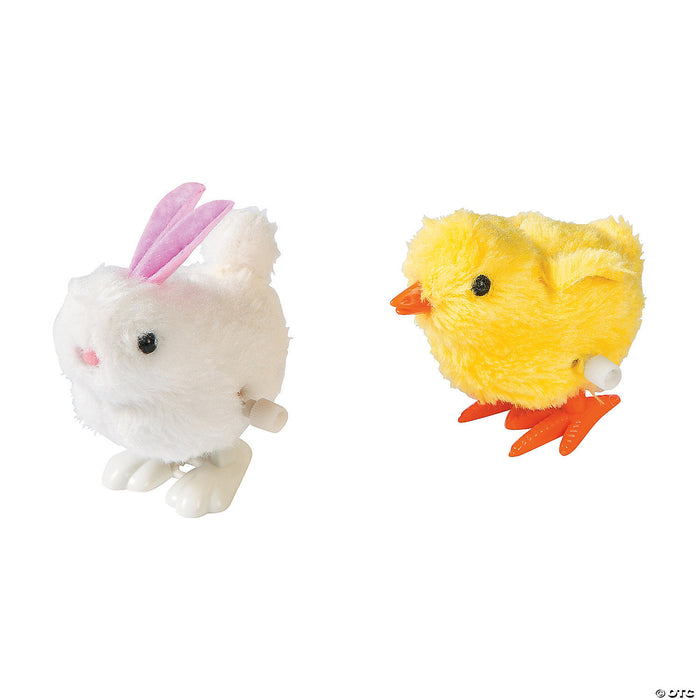 Plastic Bunny & Chick Wind-Up Toys PDQ — Zurchers