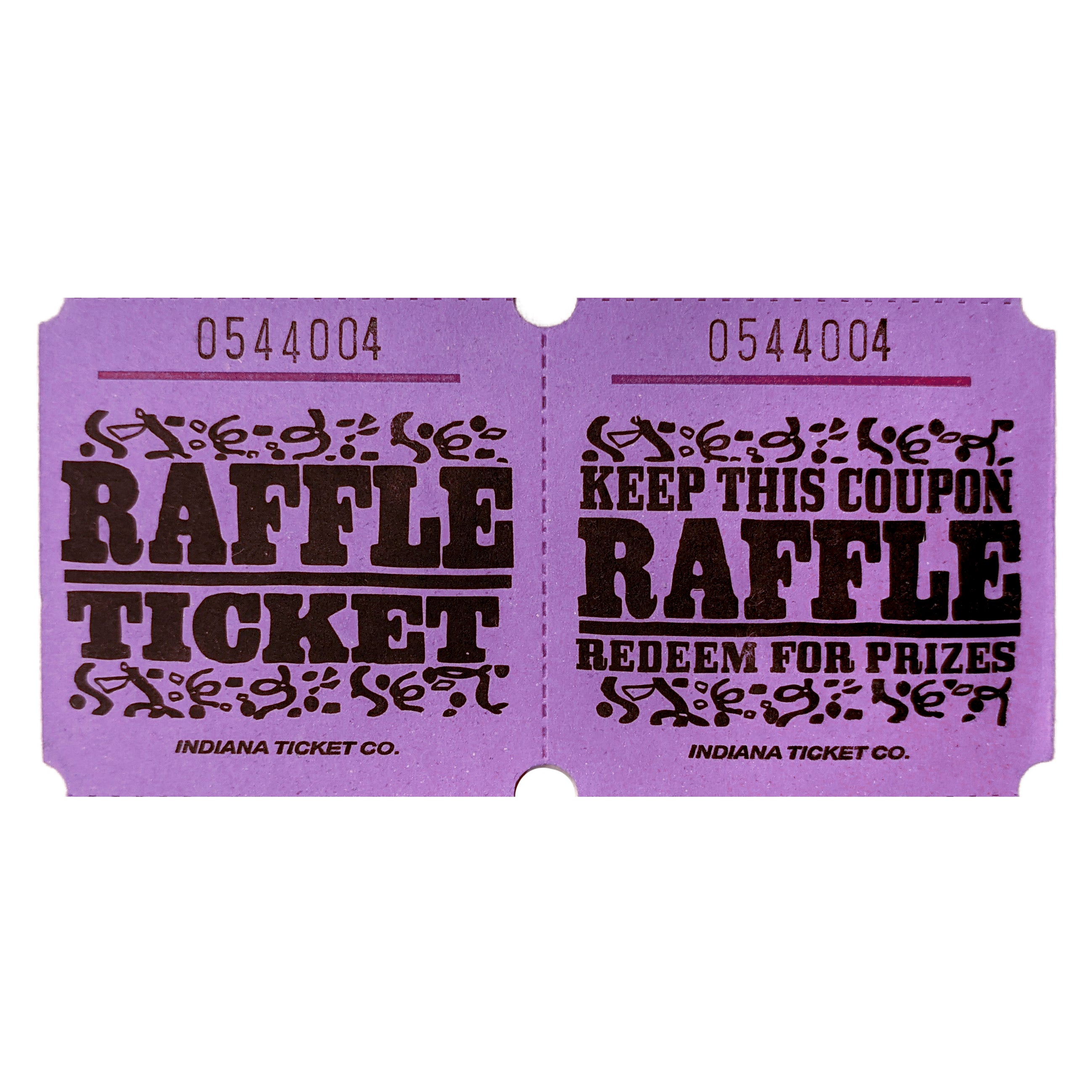 Purple Raffle Ticket | 1000 ct — Zurchers