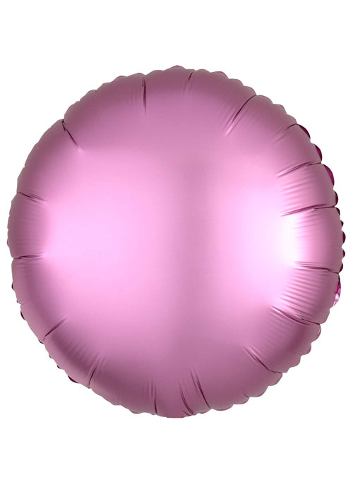 Flamingo Round Satin Luxe Mylar Balloon 18 1 Ct — Zurchers