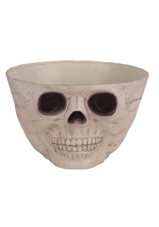 Skull Wide Candy Bowl 9.5in